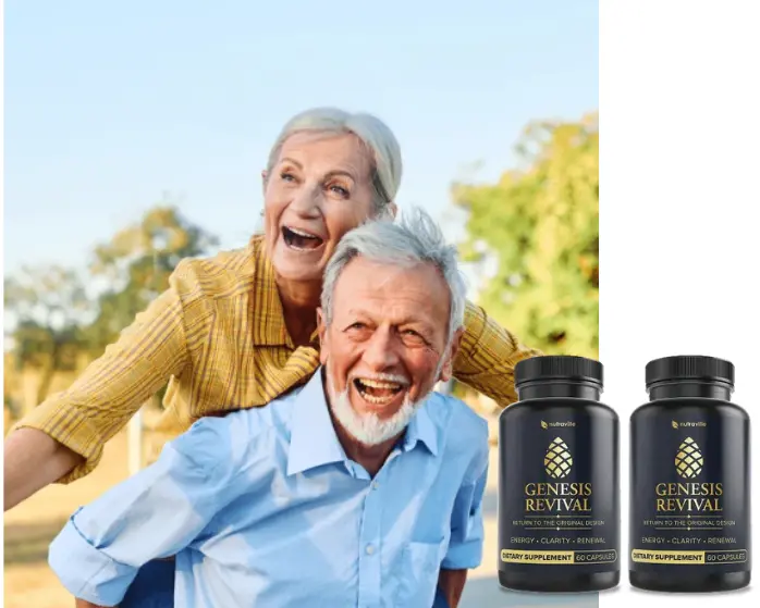 Genesis Revival happy elderly couple